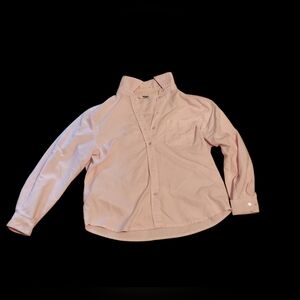 Alia Medium Pink Button Down Shirt for Women